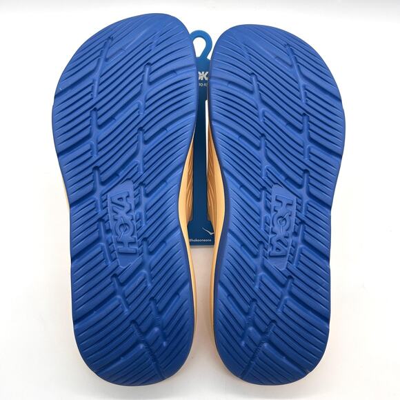 New HOKA Sandals Slide Me  Size 14 Vibrant Orange ORA Luxe Recovery Foam 1134150 main image 4